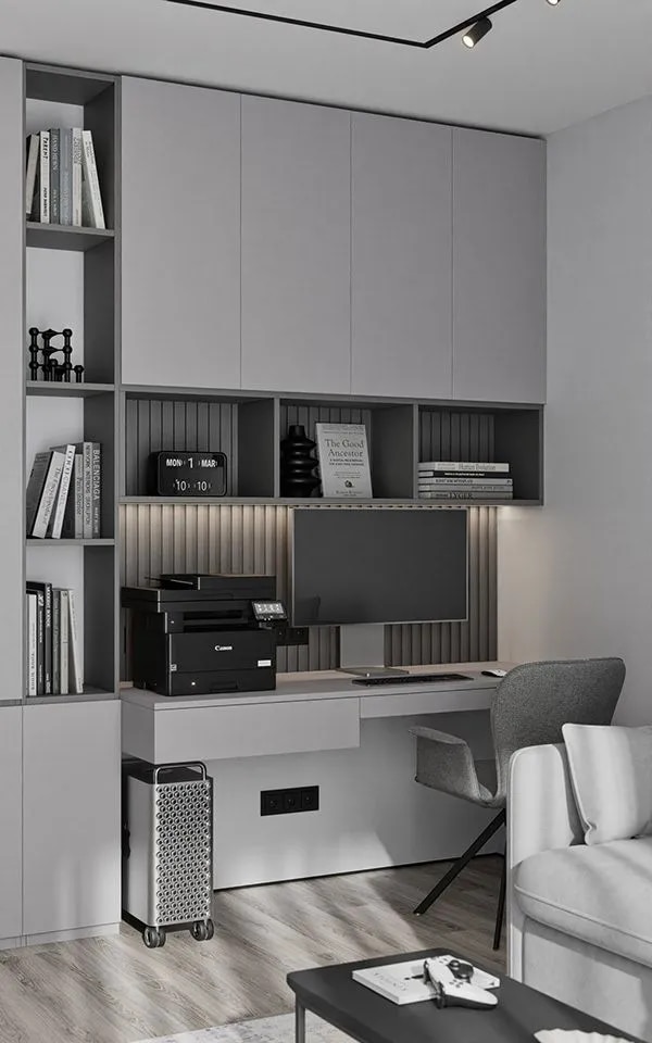 Multi-Purpose Study Room Interior Designs for Home Use image 1