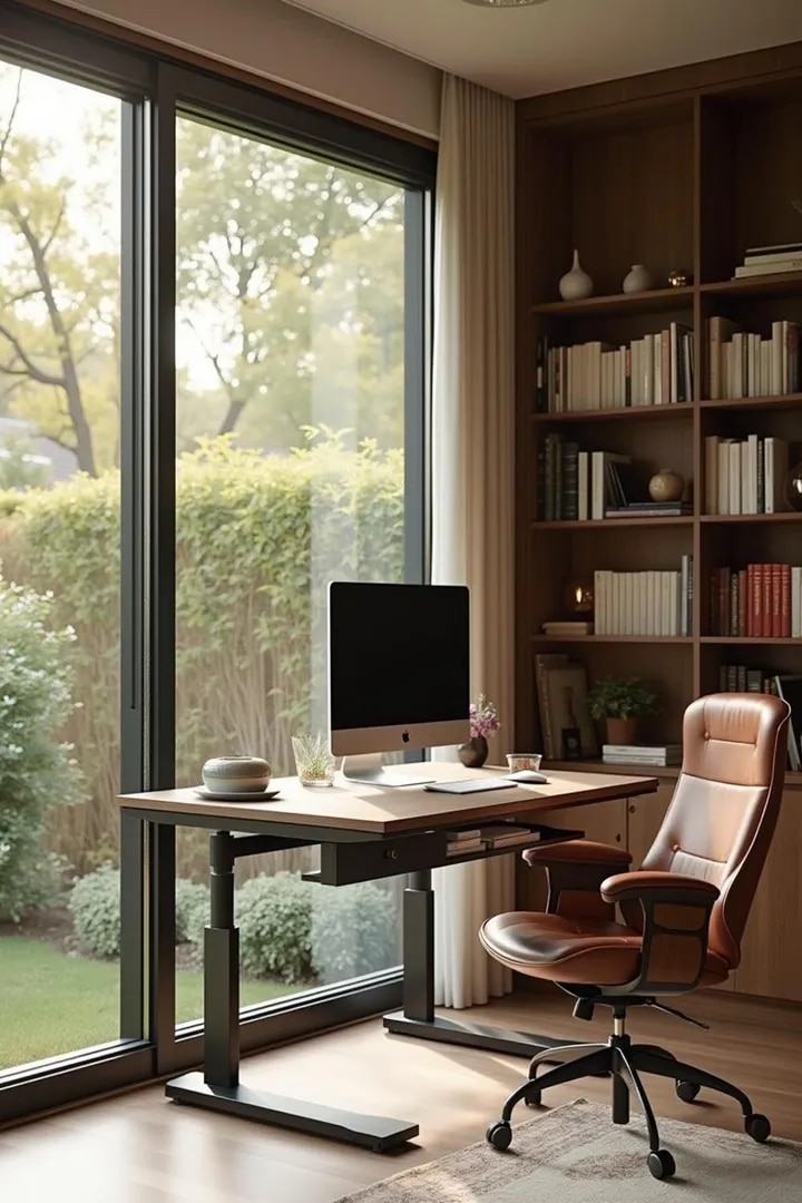 Ergonomic Study Area Interior Ideas for Long Hours of Work image 1