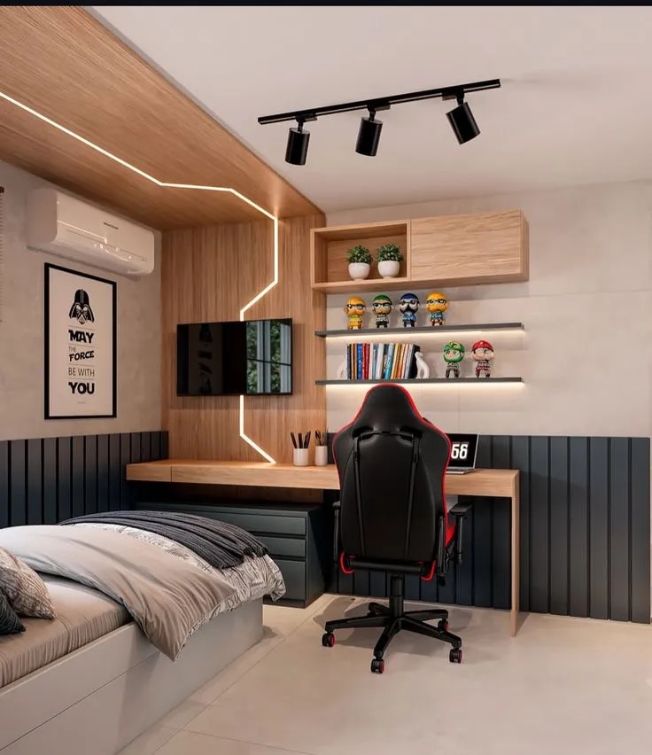 Study Room Interior Designs with Minimalist Aesthetics image 1