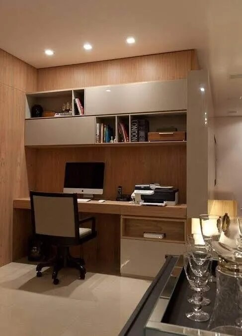 Customized Study Area with Contemporary Design Styles image 1