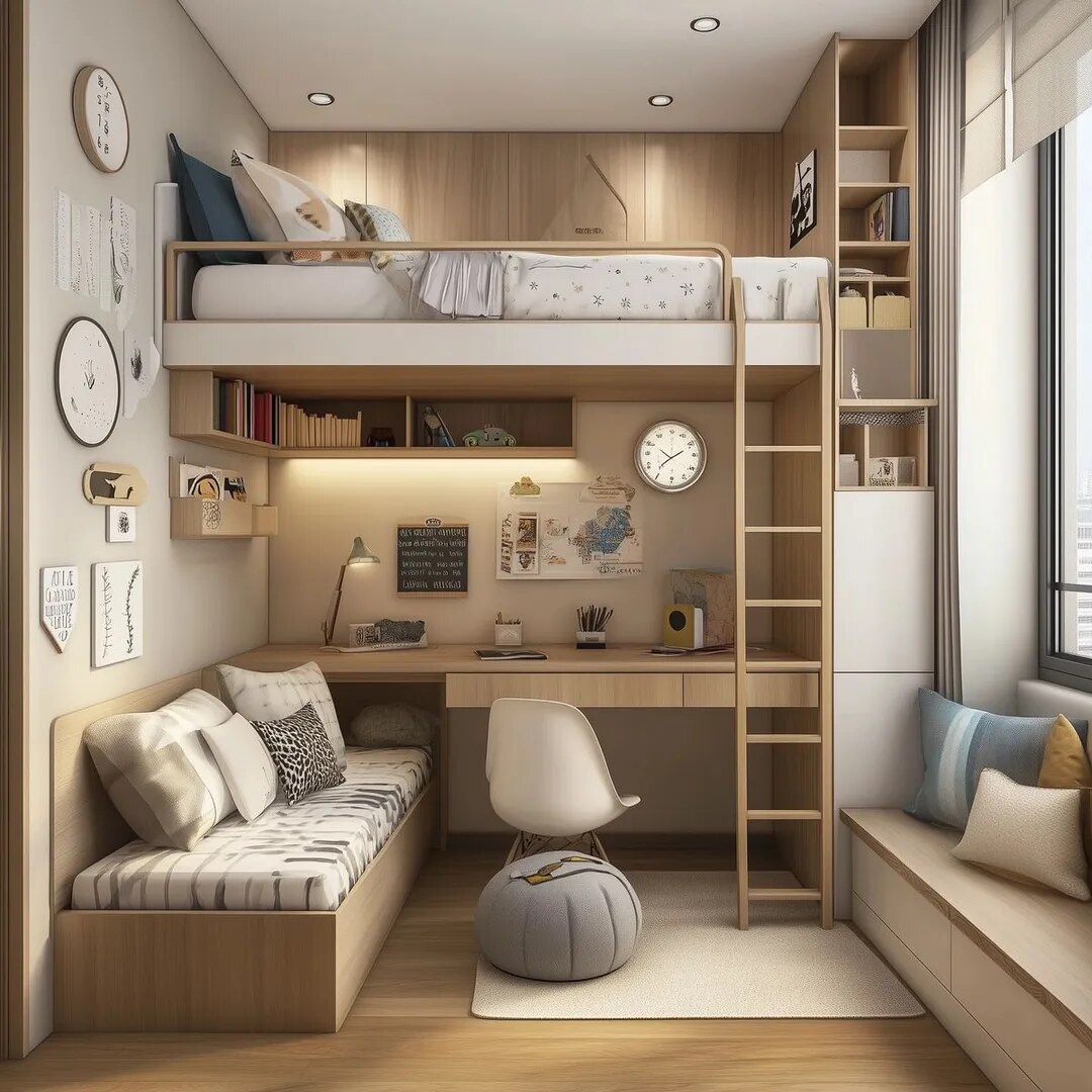 Kids Bedroom Interiors That Blend Play, Rest, and Learning image 1