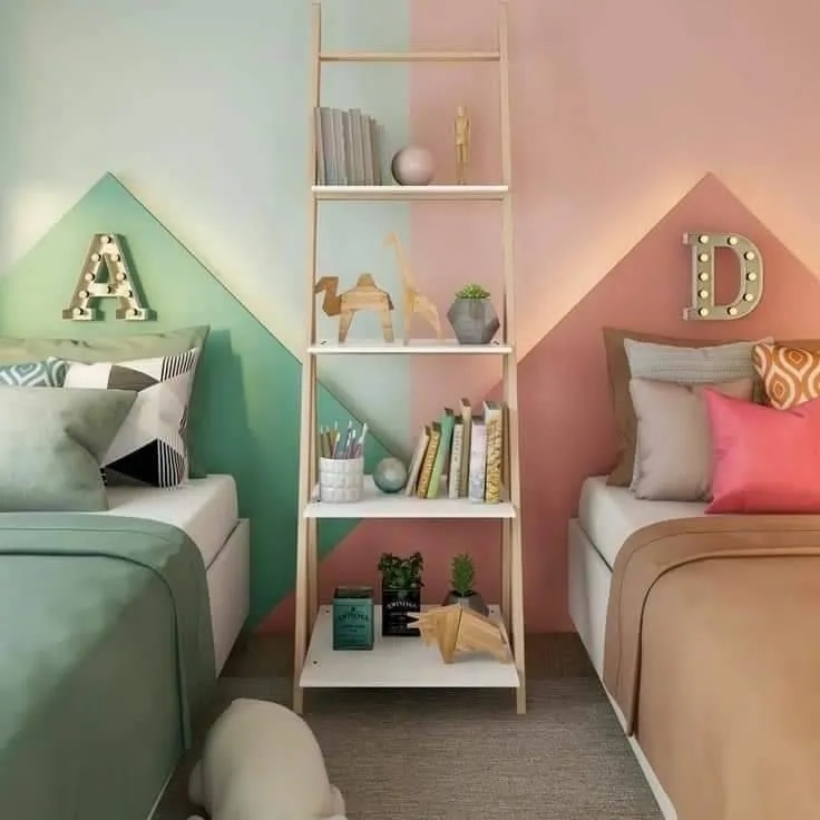 Kids Bedroom Interior Inspirations with Modern Wall Decor image 1