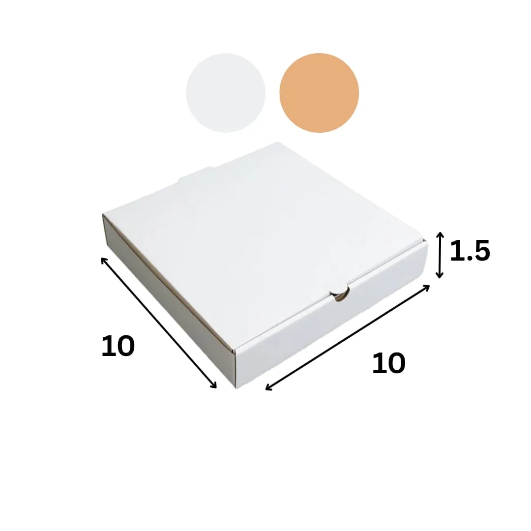 PIZZA BOX 10X10X1.5 image 1