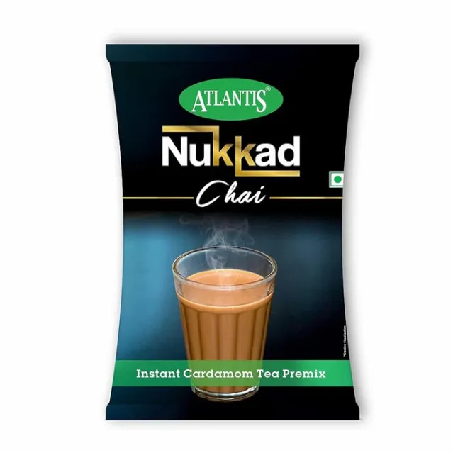 ATLANTIS Nukkad 3-in-1 Cardamom Tea Premix – 1kg Pack for Vending Machines | Strong Taste, No Milk or Sugar Needed image 1