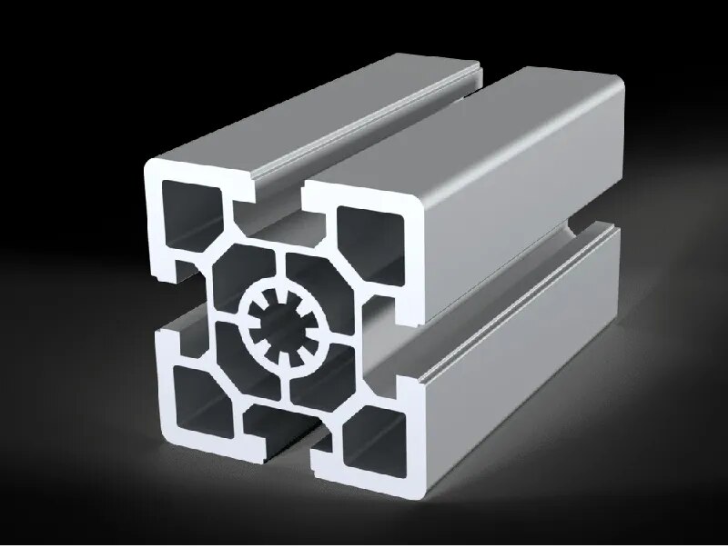 60x60 4 slot Heavy Industrial Aluminium Profile image 1