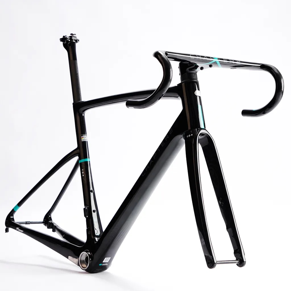 CHAPTER 2 TOA RACE DISC BRAKE FRAMESET GLOSSY BLACK (S) image 1