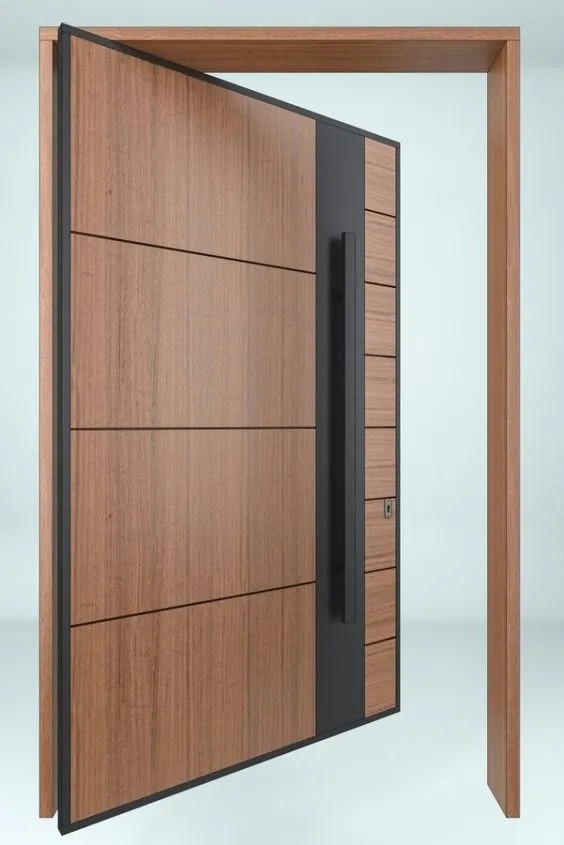 HDHMR Wooden Style Doors for Urban Homes image 1