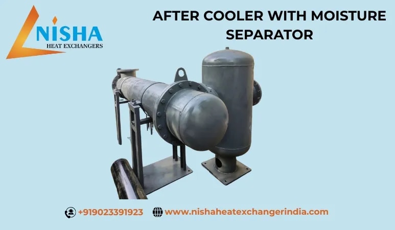AFTER COOLER COMPLETE WITH MOISTURE SEPARATOR image 1