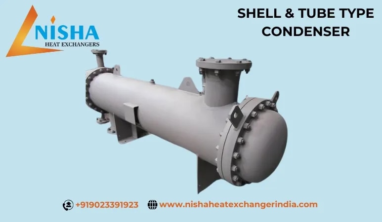 SHELL AND TUBE CONDENSER image 1