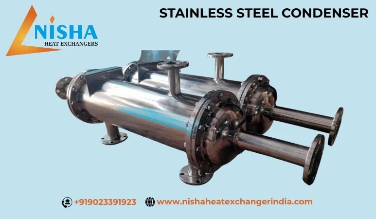 STAINLESS STEEL CONDENSER image 1