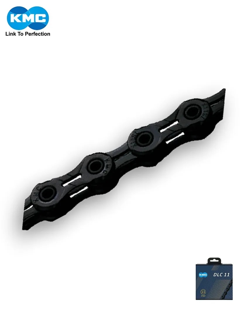 KMC DLC 11 SPEED CHAIN (BLACK/BLACK) image 1
