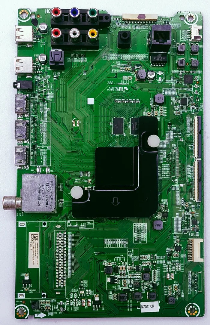 VU 4K LED TV Android Mother Board Model Number 50QDV TV image 1