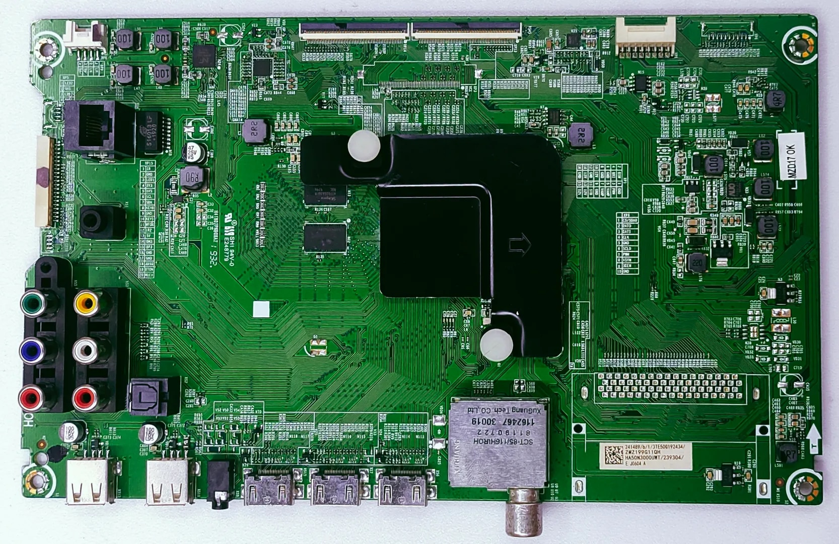 VU 4K LED TV Android Mother Board Model Number 55QDV TV image 1