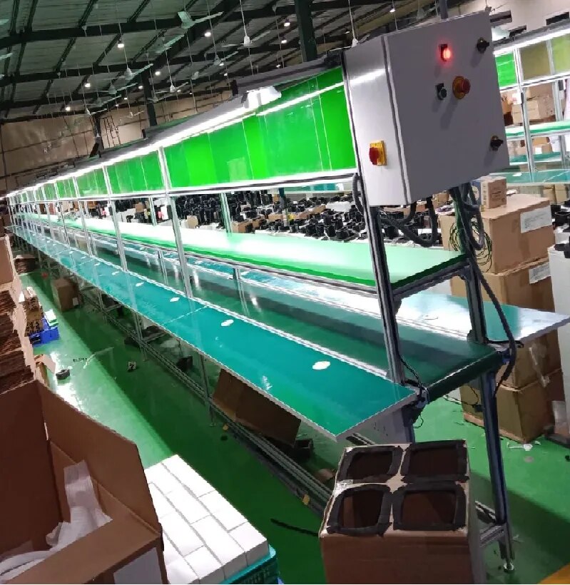 400kg Aluminium Assembly Line Conveyor System image 1