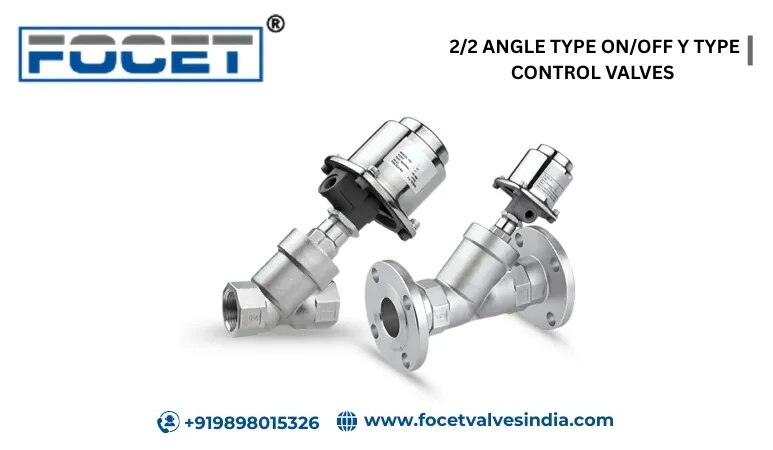 2/2 ANGLE TYPE ON/OFF Y TYPE CONTROL VALVES image 1