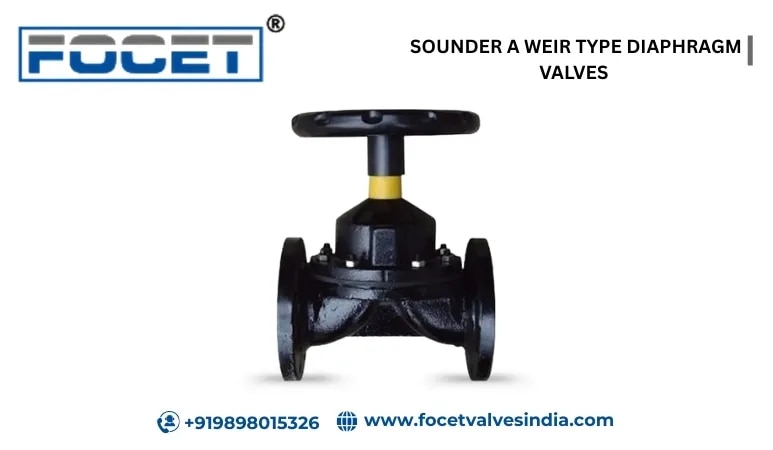 SOUNDER A WEIR TYPE DIAPHRAGM VALVES image 1