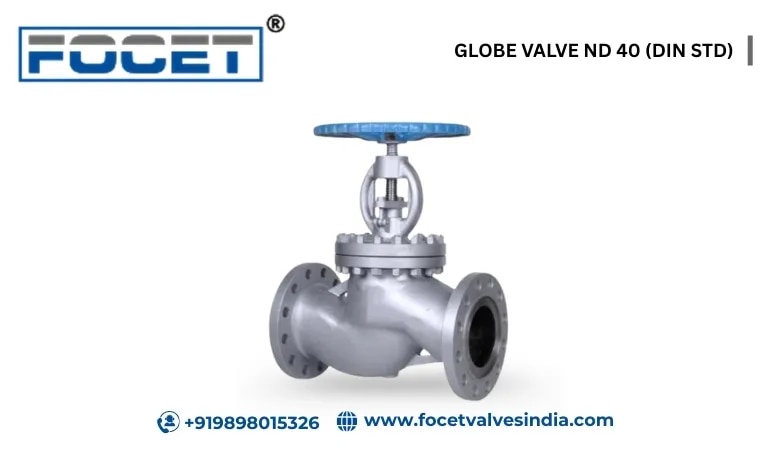 GLOBE VALVE ND 40 (DIN STD) image 1