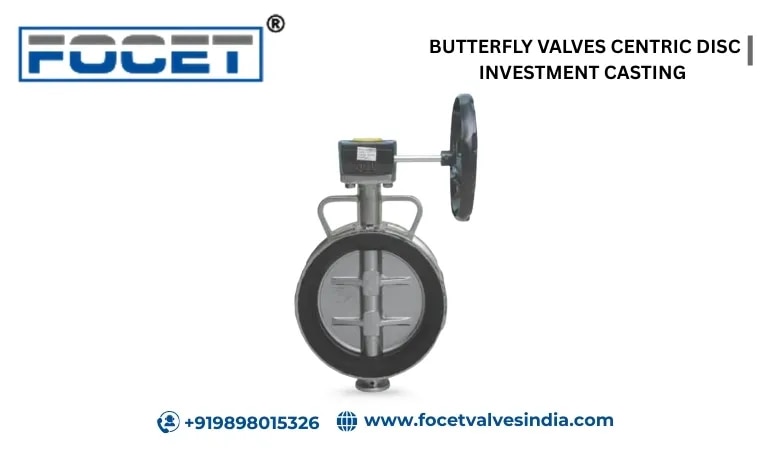 BUTTERFLY VALVES CENTRIC DISC INVESTMENT CASTING image 1