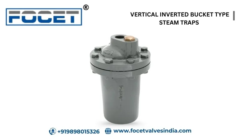 VERTICAL INVERTED BUCKET TYPE STEAM TRAPS image 1