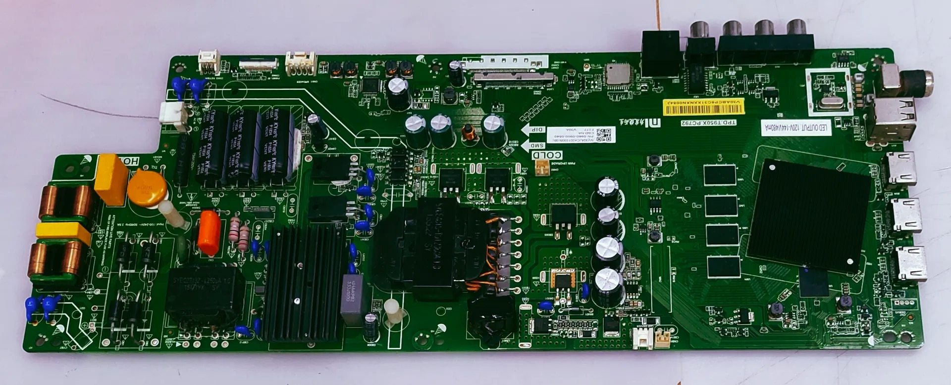 MI FHD LED TV Android Mother Board Model Number L49M5-AN Board Number TPD.T950X.PC792 image 1