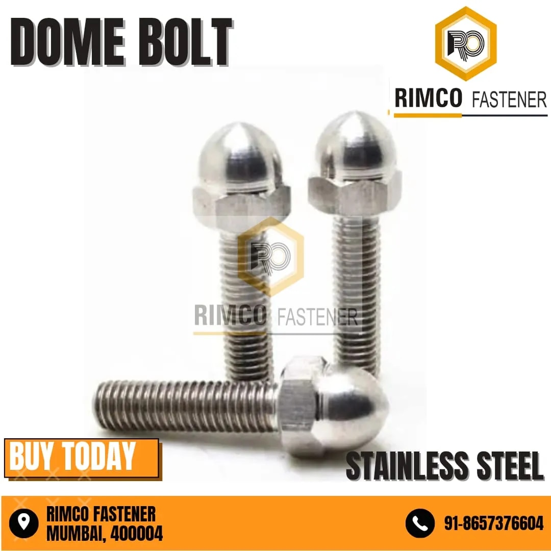 Stainless Steel 304 Dome Bolts image 1