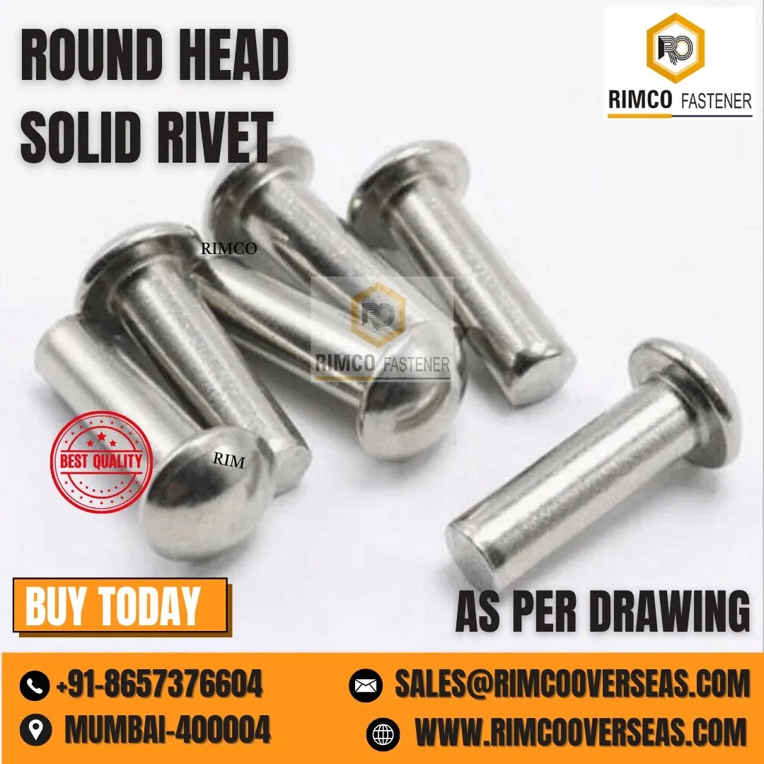 Stainless Steel Round Head Rivets image 1