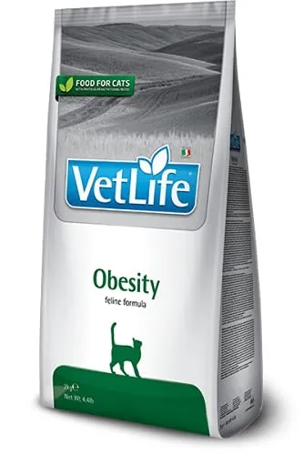 Vet Life Feline Obesity, Cat Food, 2kg image 1