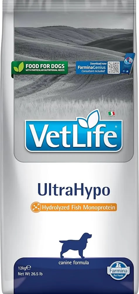 Vet Life ultrahypo 2kg Dry Food Dog Food image 1