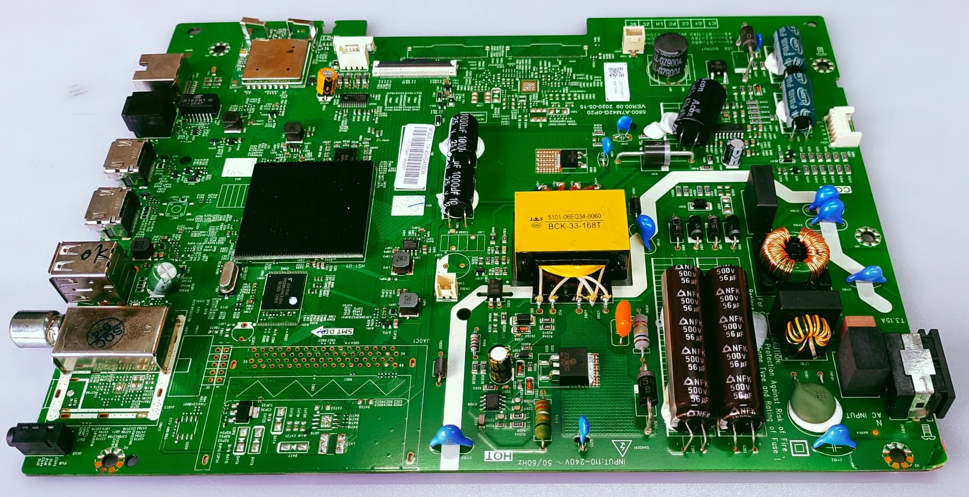 PANASONIC 4K LED TV Android Mother Board Model Number TH-40HS450DX image 1