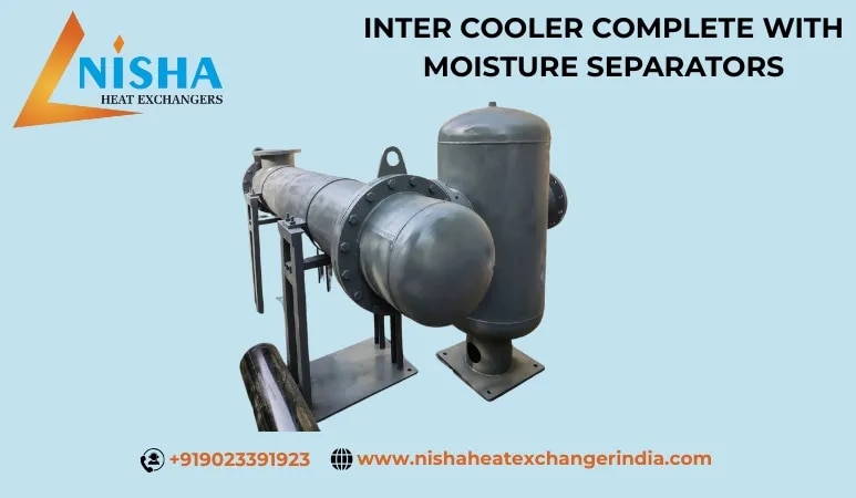 INTER COOLER COMPLETE WITH MOISTURE SEPARATORS image 1