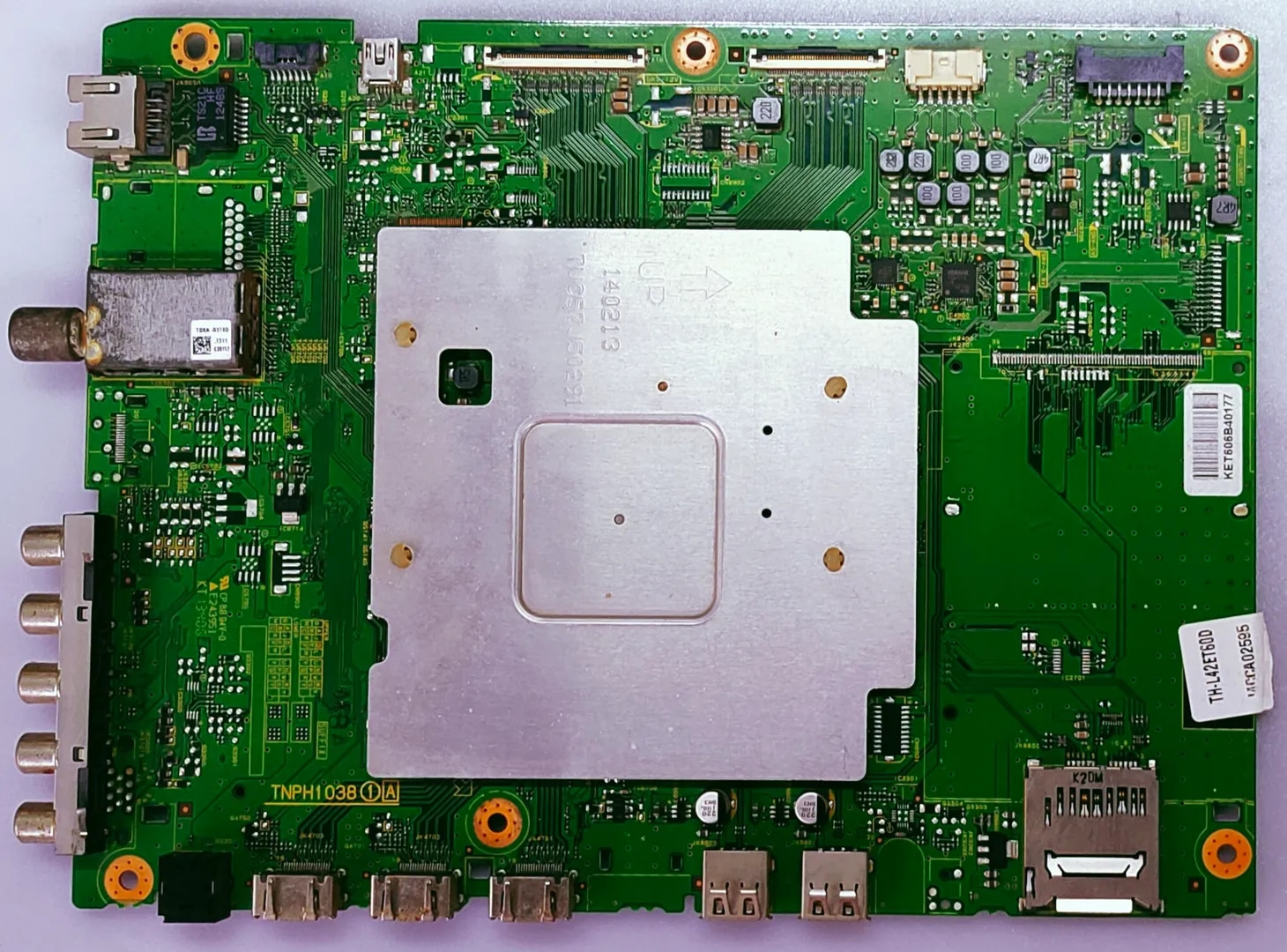 PANASONIC 4K LED TV ANDROID MOTHER BOARD MODEL NUMBER TH-L42ET60D image 1