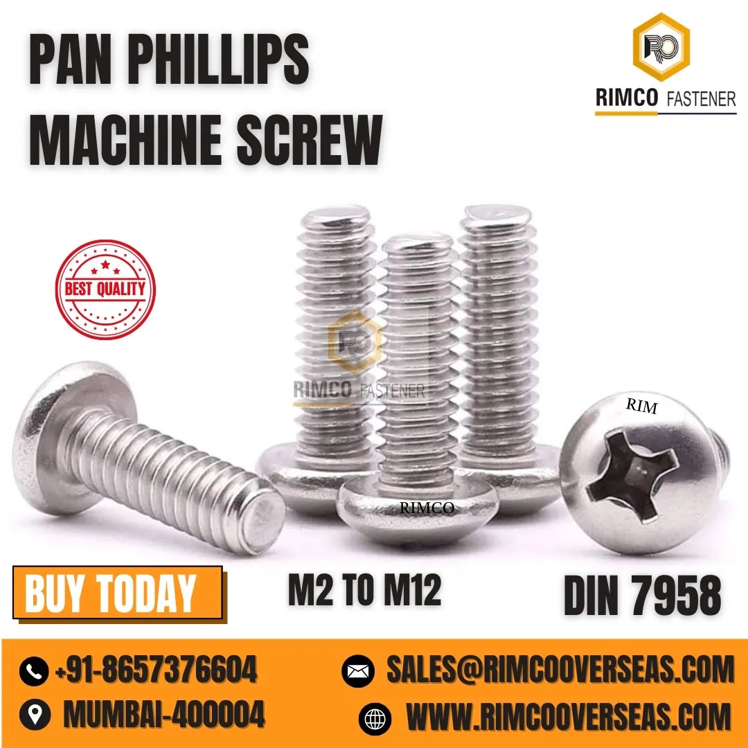 STAINLESS STEEL PAN PHILLIPS SCREW image 1