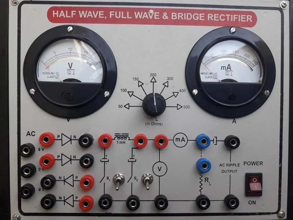 Half Wave/Full Wave & Bridge Rectifier Apparatus image 1