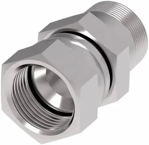 MS HYDRAULIC SWIVEL CONNECTOR 1/4" image 1
