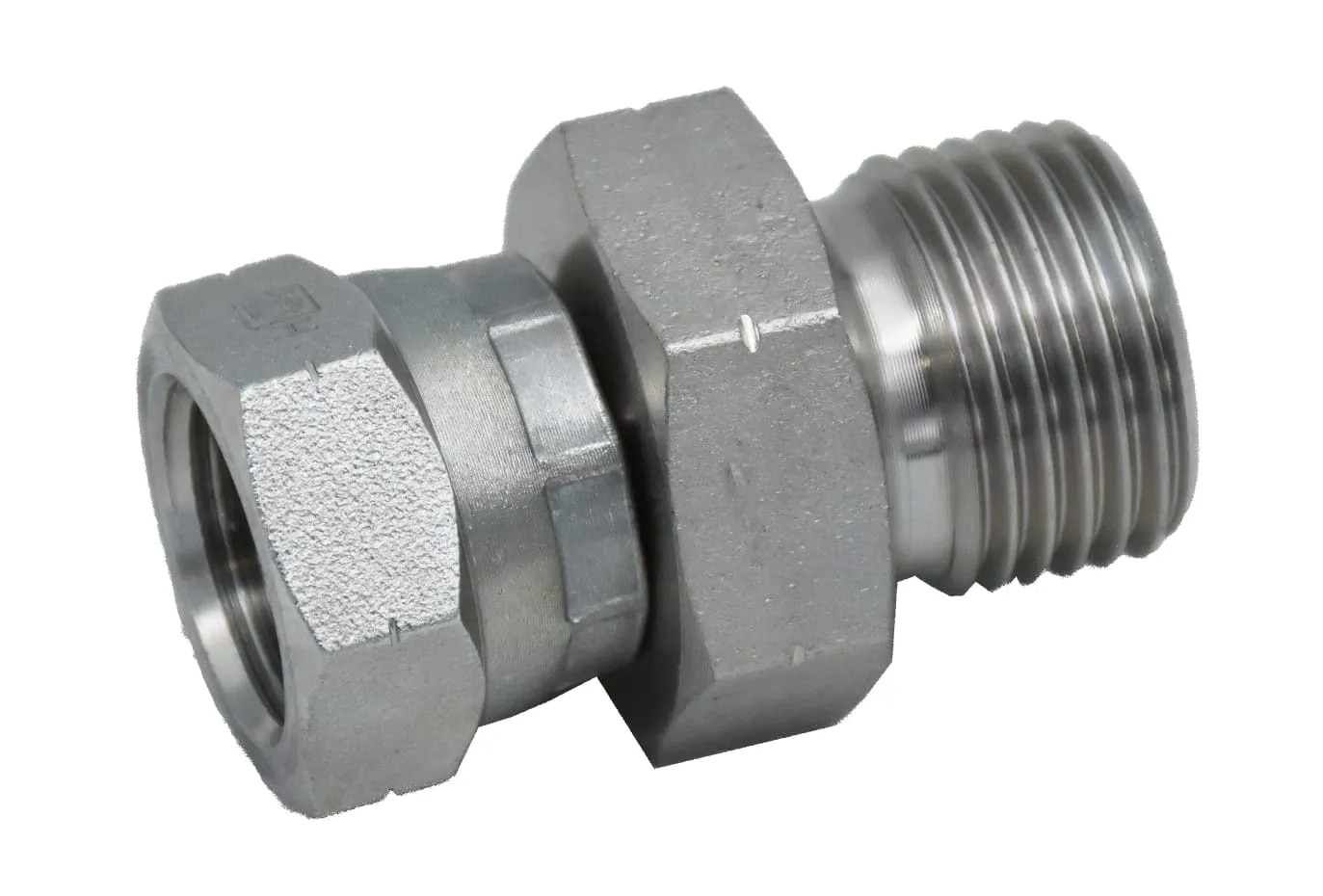 MS HYDRAULIC SWIVEL CONNECTOR 1" image 1