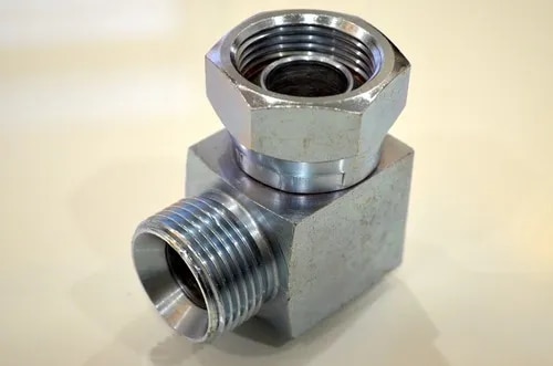 MS HYDRAULIC SWIVEL ELBOW 3/8" image 1