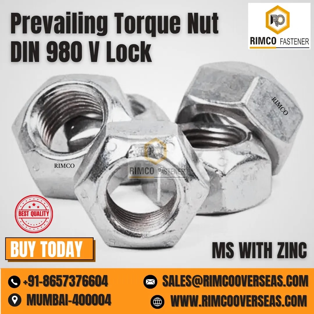PREVALLING TORQUE NUT DIN 980 V LOCK image 1