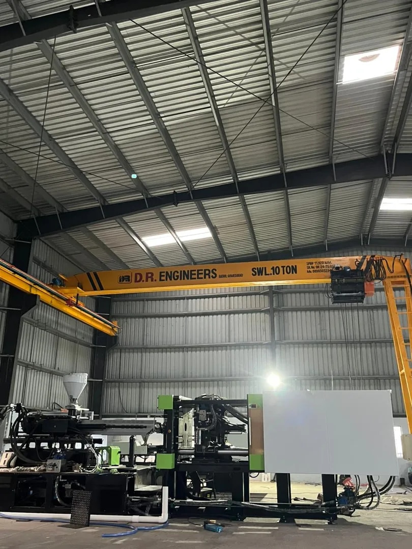 Single Girder Semi Gantry Crane image 1