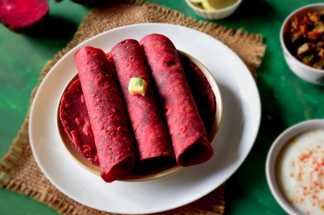 Beetroot Chapati image 1