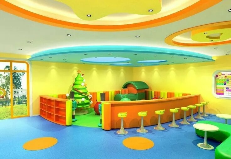 Modern Playschool Interiors That Parents Love image 1