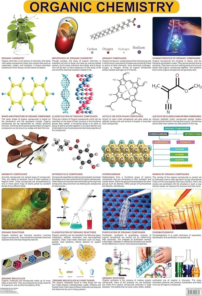 Organic Chemistry 2 (55x90cm) image 1