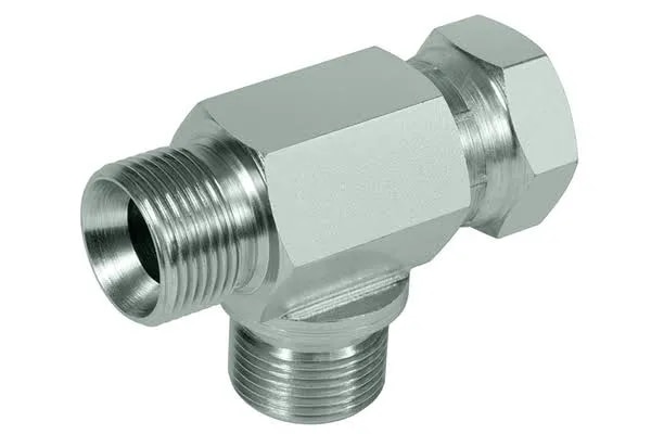 Ms Swivel Tee 1/4" image 1