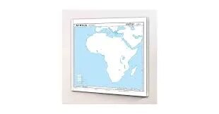 Africa Physical Map (100x70cm) image 1