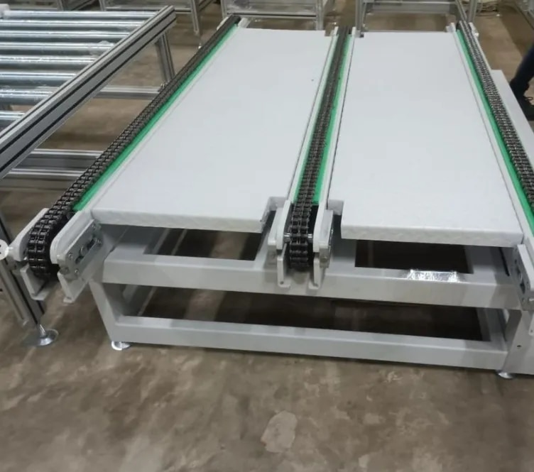 PALLET TRANSFER CHAIN CONVEYOR image 1