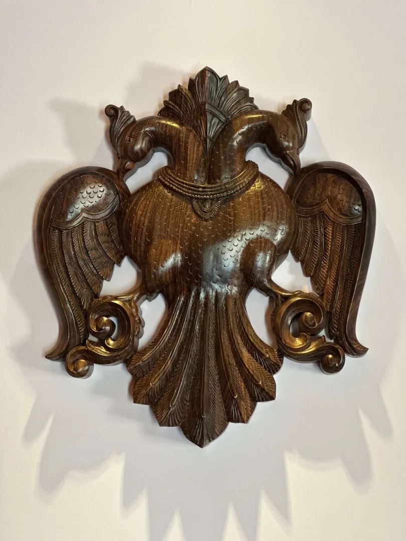 Lord Ganesha Wooden Idol image 1