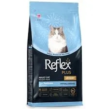 Reflex Plus Hairball Adult Cat Food with Salmon (1.5 kg) | Premium Reflex Hairball Cat Food | Controls Hairballs & Supports Healthy Digestion image 1