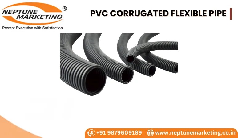 PVC CORRUGATED FLEXIBLE PIPE image 1