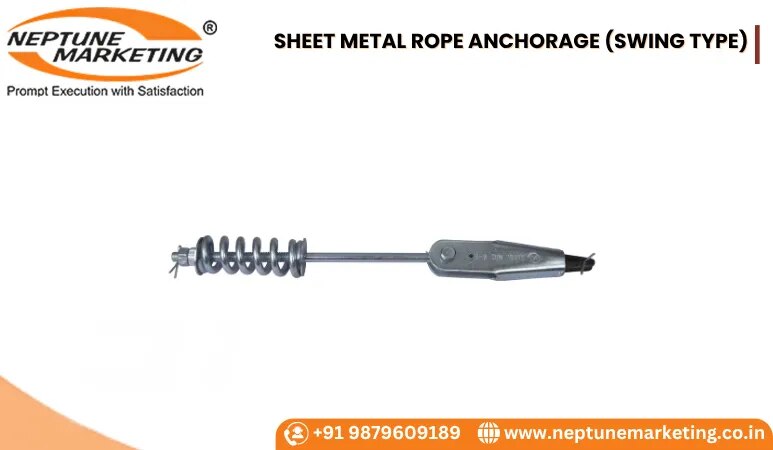 SHEET METAL ROPE ANCHORAGE (SWING TYPE) image 1