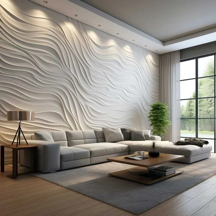 Stylish Axora Wall Panels for Living Rooms image 1