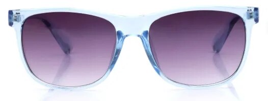 Tees By Fastrack Grey Wayfarer Sunglasses Unisex image 1